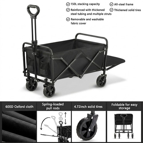 330lbs folding utility cart - utility,