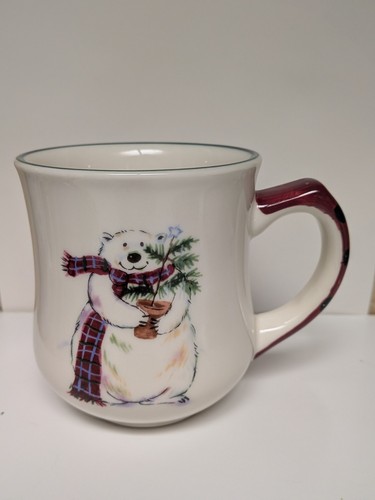 Pfaltzgraff snow polar bear - pfaltzgraff,