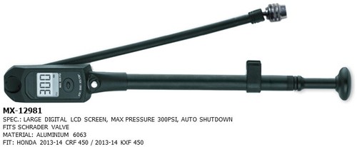 Digital fork air pressure pump - digital,