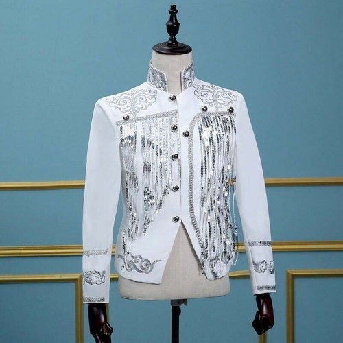Men embroidered sequin - men's,