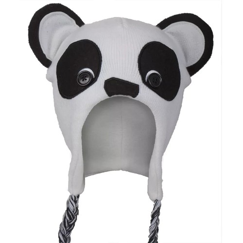 Panda bear face - face, knit