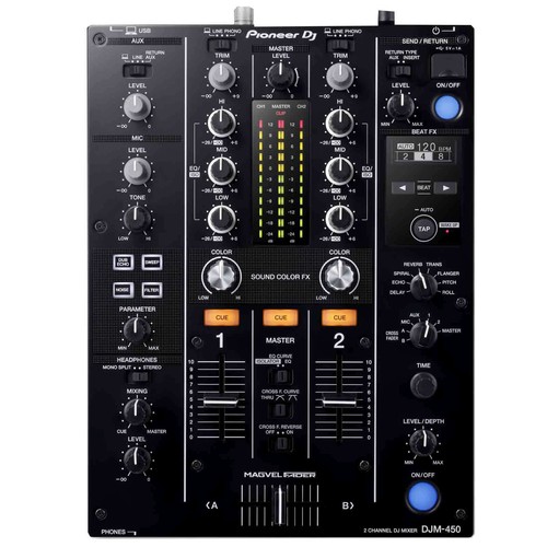 Pioneer djm 450 - 2-ch, turntable