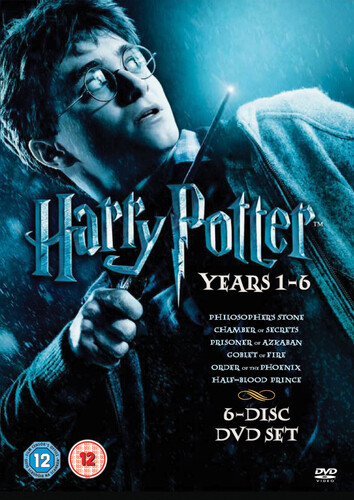 Harry potter dvd - potter, 1-6