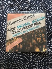 Micheal Jackson Farewell My Summer Love 7inch Vinyl Single