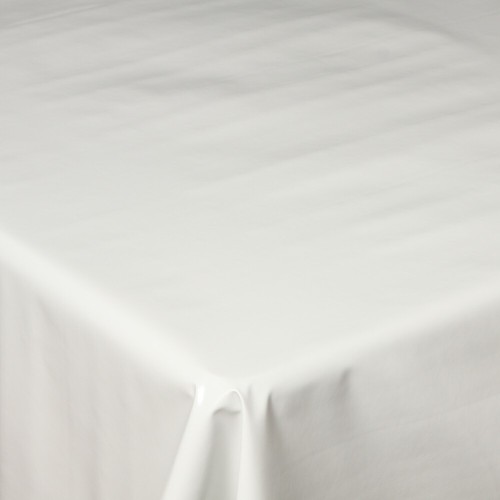 Plain white pvc - plain,
