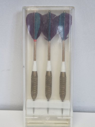 Vintage brass unicorn darts - brass,
