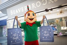 Elf Mascot Costume Made By Costumes With Character For Sale. Free P&P.