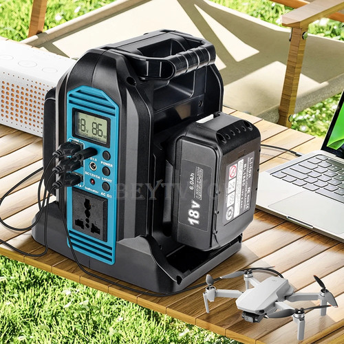 Power inverter battery ac - battery, dc