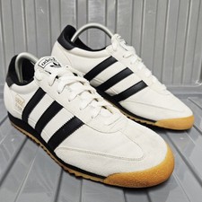 Adidas Dragon White Black Gum Men's Size UK 8 EUR 42 Gold Logo Trainers BY9705