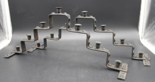 Pair swedish wrought iron - pair,