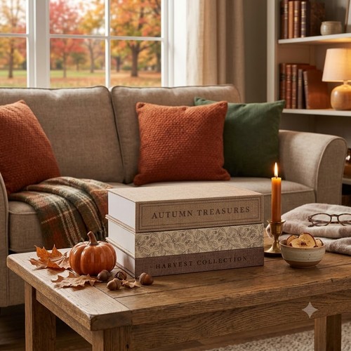 3pk decorative book shaped - 3pk,