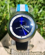 Vtg Vulcain 1970's Blue UFO