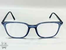 EA EA3242 6108 Clear Blue Acetate Rectangular Frames Glasses Spectacles Size 54