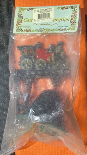 Locomotive train cast - cast, iron