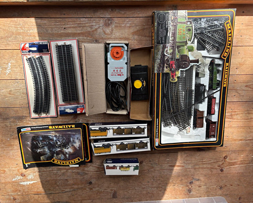 Mainline track set with - mainline,