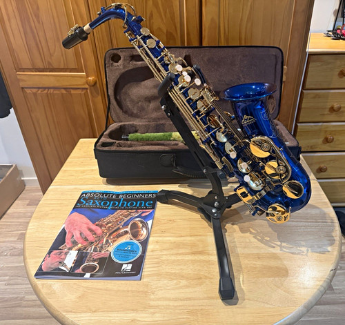 Sax blue gold - la,