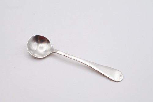 Antique sterling silver salt - antique,