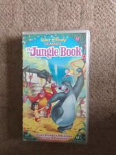 THE JUNGLE BOOK VHS VIDEO FREEPOST