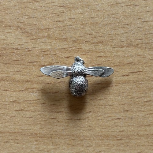 Vintage bee charm solid - vintage,