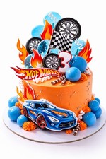 Hot Wheels Cake Topper