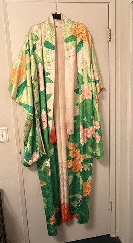 Vintage japanese bridal kimono - japanese,