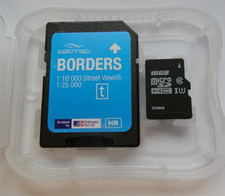 Satmap Map Card: Borders