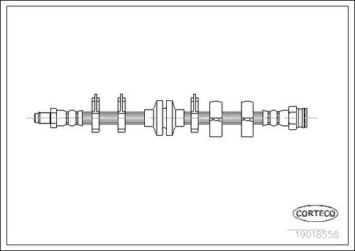 New brake hose - brake,