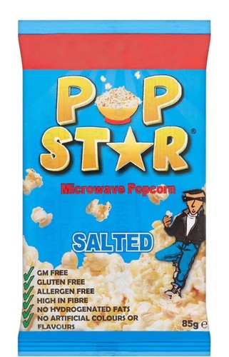 Pop star microwave - pop, popcorn.