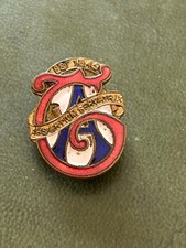 ENAMEL BADGE  BUTTON COVER ARS ARTIUM SERVATRIX TRADE UNION  by FATTORINI & SONS