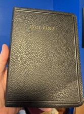 Vintage Holy Bible Self Pronouncing King James Version World Publishing Co 1960s