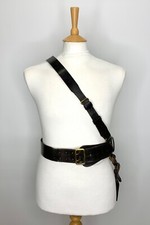 Sam Brown Belt, Cross Strap &