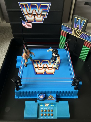 Wwf hasbro ring black - wwf,