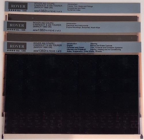 Akm1382 microfiche part - akm1382,
