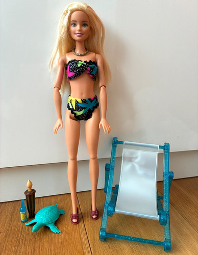 Barbie poseable blonde - barbie,