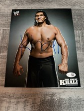 THE GREAT KHALI SIGNED 8x10