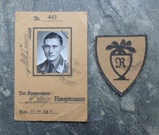 WW2 German Africa Corps Para