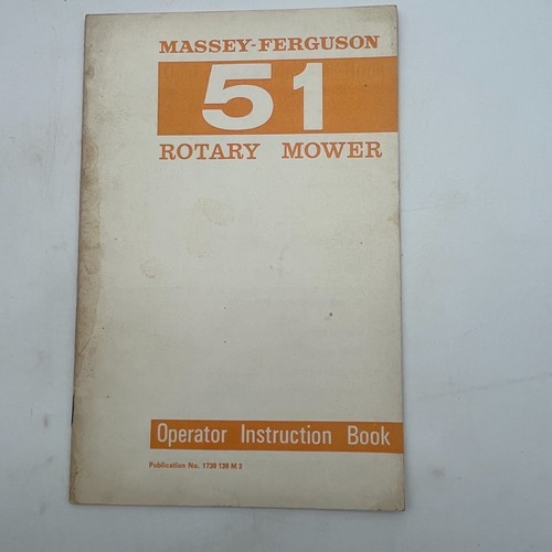 Massey ferguson rotary - 51,
