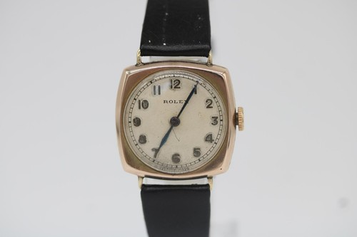 Rolex vintage 9ct rose - vintage,