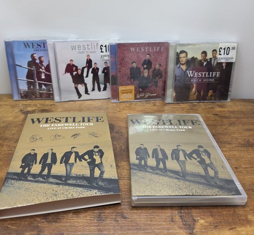 Westlife dvd bundle 3 of - westlife, cd