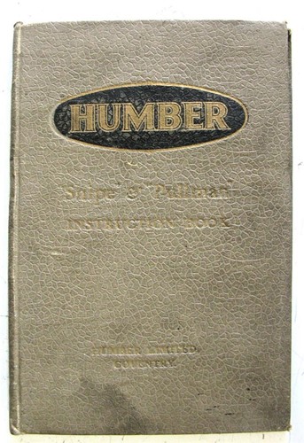 Humber snipe pullman car - pullman,