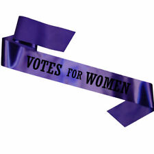 Purple Votes For Women Sash