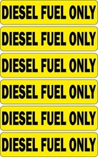 Set Of 6 Diesel Fuel Only Car