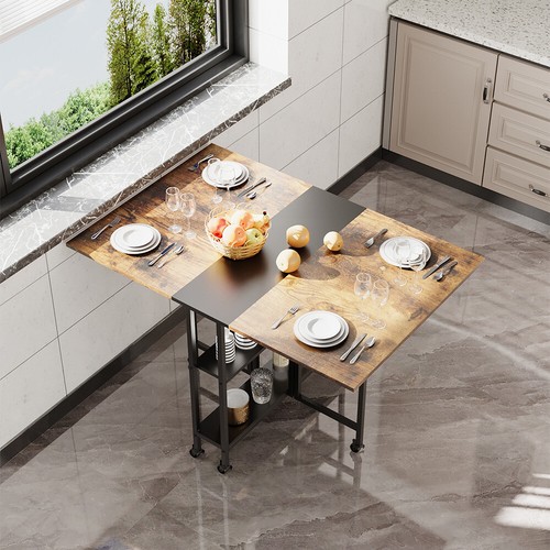 Industrial drop leaf dining - industrial,