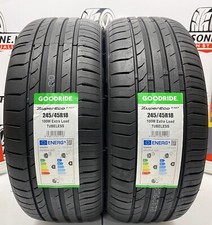 2 X 245 45 18 GOODRIDE 100W XL 245/45ZR18 BRAND NEW TYRES C B LABELS 2454518