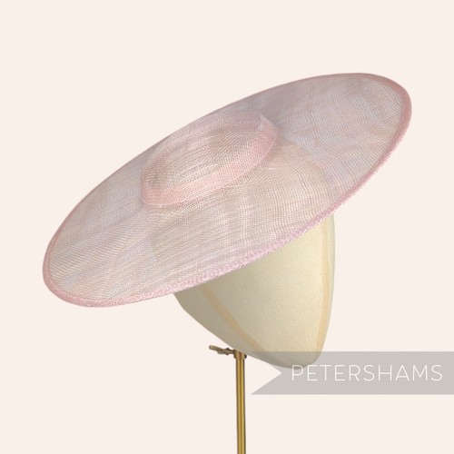 Cartwheel sinamay fascinator - cartwheel,