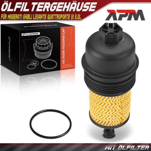 Oil filter housing for - filter,