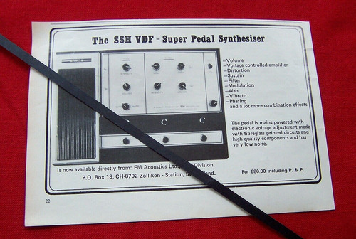 Ssh vdf guitar pedal - ssh,