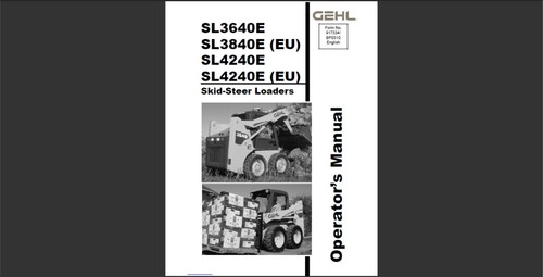 Gehl sl3640e sl3840e - sl3640e,
