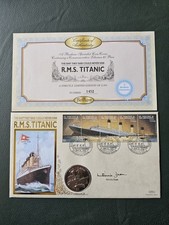 R.M.S Titanic FDC Signed by