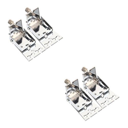 Silver metal banjo bridge - silver,